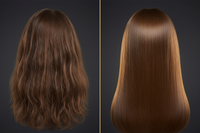 Biotin Hair Oil — Before & After Results Shot